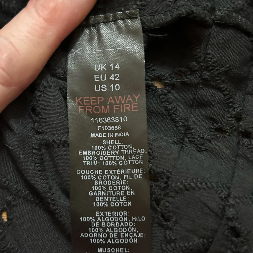 Topshop 100% Cotton Eyelet Dress NWT
Size 10 - Picture 5 of 5